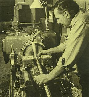 Guy using machine